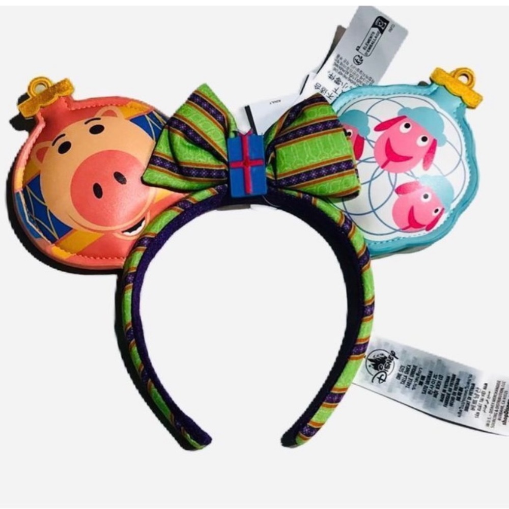 2022 Disney Parks Pixar Toy Story Holiday Ear Headband for Adults